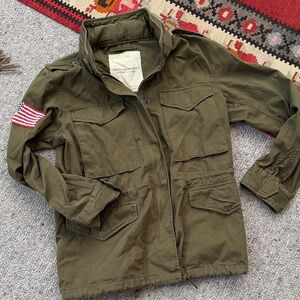Denim & Supply Ralph Lauren Kids Army Green Jacket